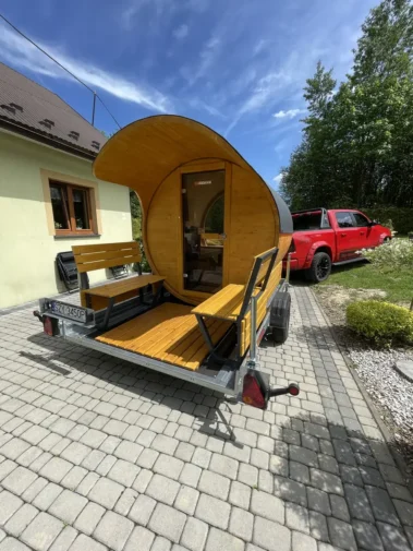Mobilna sauna - wynajem - ODNOVA Mobilne SPA