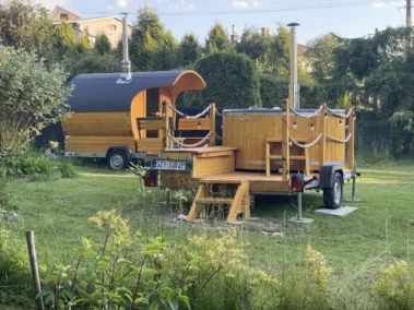 Mobilna sauna i balia - wynajem - ODNOVA Mobilne SPA
